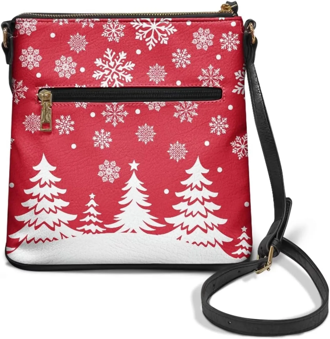 Leather Purse for Women, Small Leather Hobo Bag for Women Fashion Sling Wallet for Christmas St. Patrick's Day