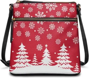 Leather Purse for Women, Small Leather Hobo Bag for Women Fashion Sling Wallet for Christmas St. Patrick's Day