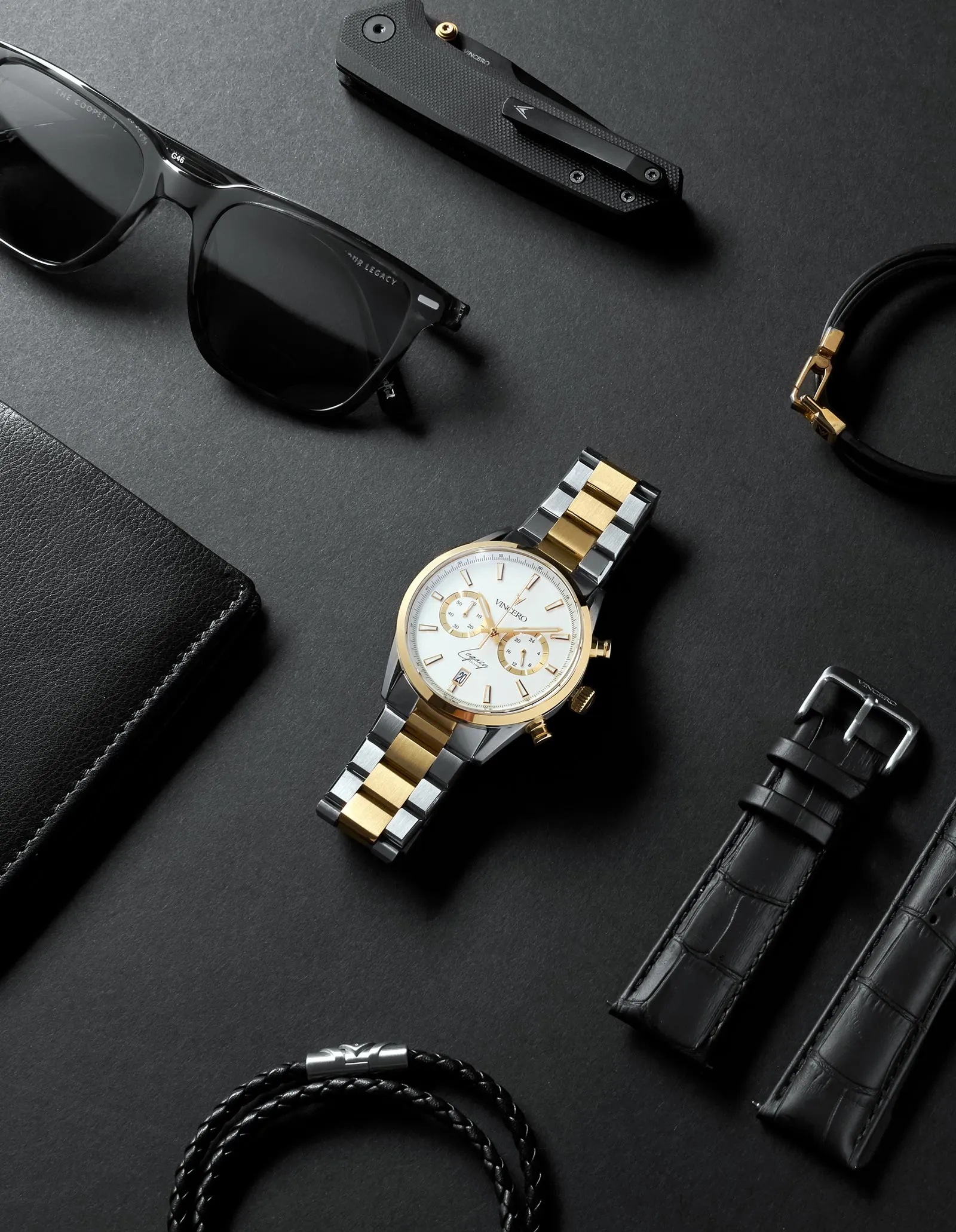 Legacy Chronograph -  White   Gold