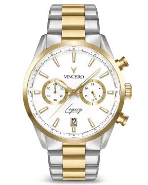 Legacy Chronograph -  White   Gold