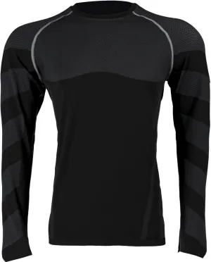 LIN PERFORMANCE Men's Long Sleeve Compression Shirts Sports Base Layer Athletic Quick Dry Running Shirt