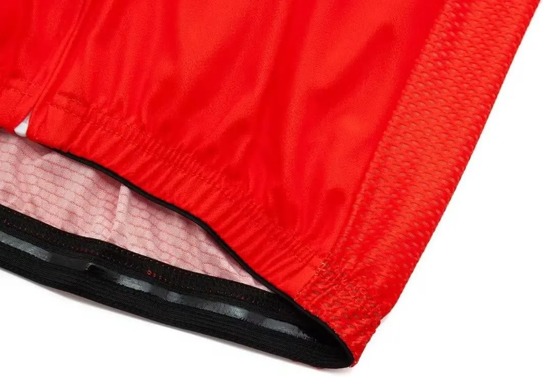 Men's Cycling Jersey Polyester Black Cycling Clothing Bike Jersey Short Sleeve Bike Shirts