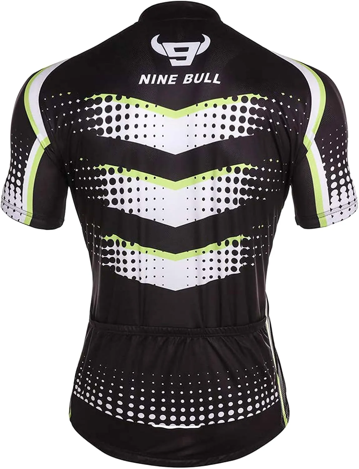 Men's Cycling Jersey Set - Reflective Quick-Dry Biking Shirt and 3D Padded Cycling Bike Shorts