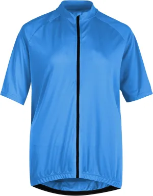 Men's Cycling Jersey Zip Short Sleeve Moisture Wicking Breathable 3 Large Back Pocket Quick-Drying Cycling Shirt
