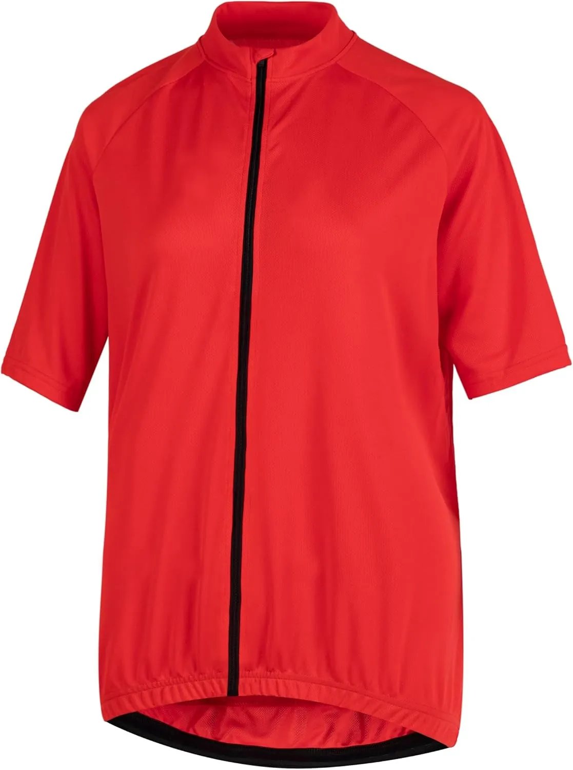 Men's Cycling Jersey Zip Short Sleeve Moisture Wicking Breathable 3 Large Back Pocket Quick-Drying Cycling Shirt