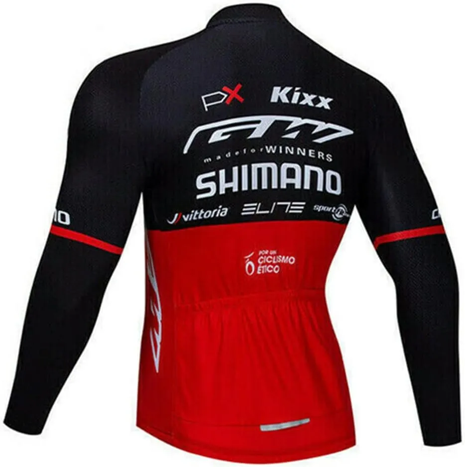 Men's Long Sleeve Cycling Clothing Bicycle Quick Dry Breathable Cycling Shirt Long Sleeve Bicycle Cycling Clothing