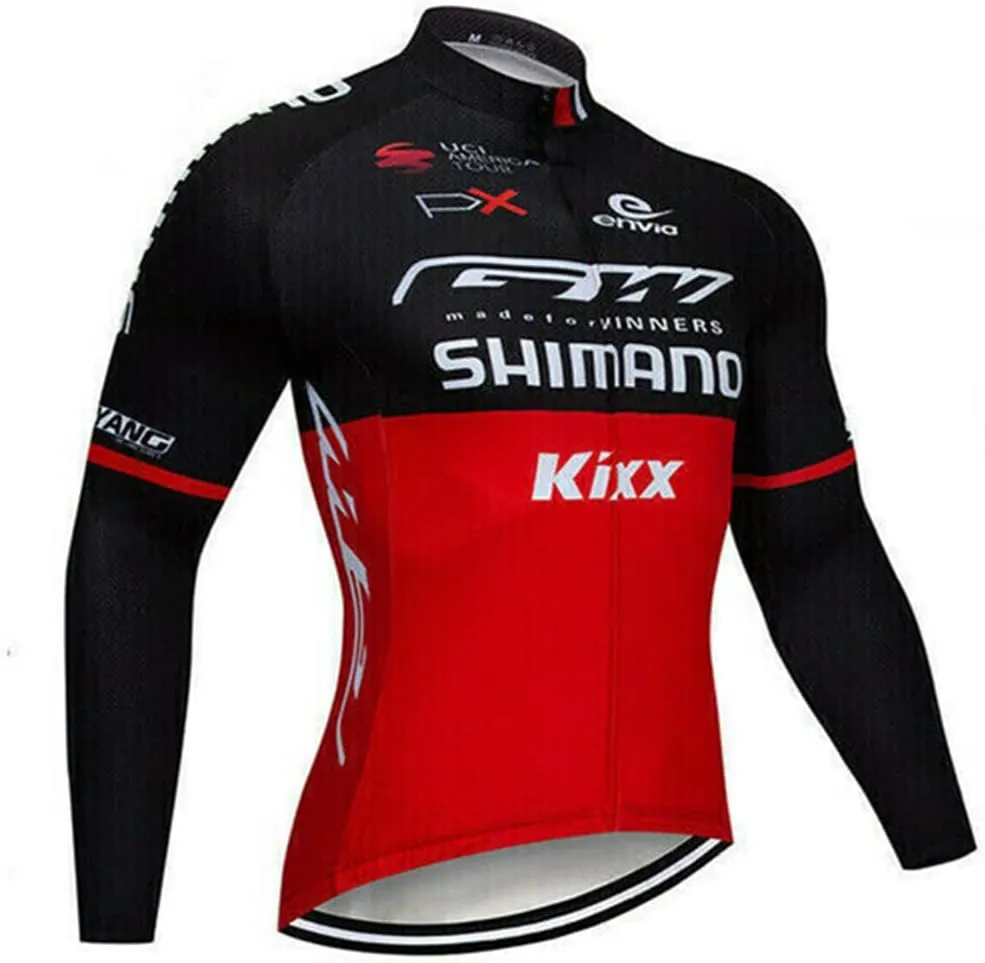 Men's Long Sleeve Cycling Clothing Bicycle Quick Dry Breathable Cycling Shirt Long Sleeve Bicycle Cycling Clothing