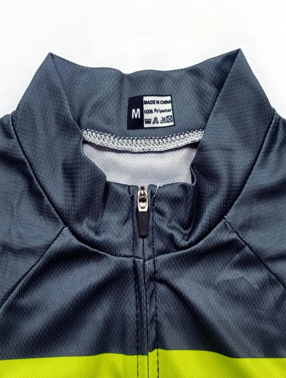 Men's Long Sleeve Cycling Jerseys with 3 Back Pockets Bike Shirt Cycle Clothing Quick Dry Breathable