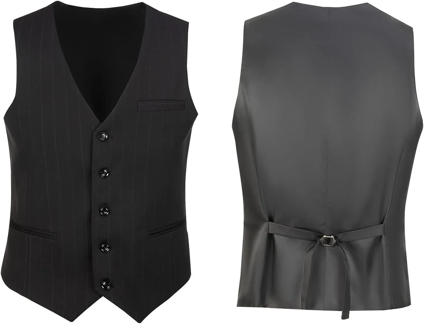 Mens Suits Slim Fit 3 Piece Double Breasted Tuxedo Suit Jacket Vest Pants Set for Wedding Prom