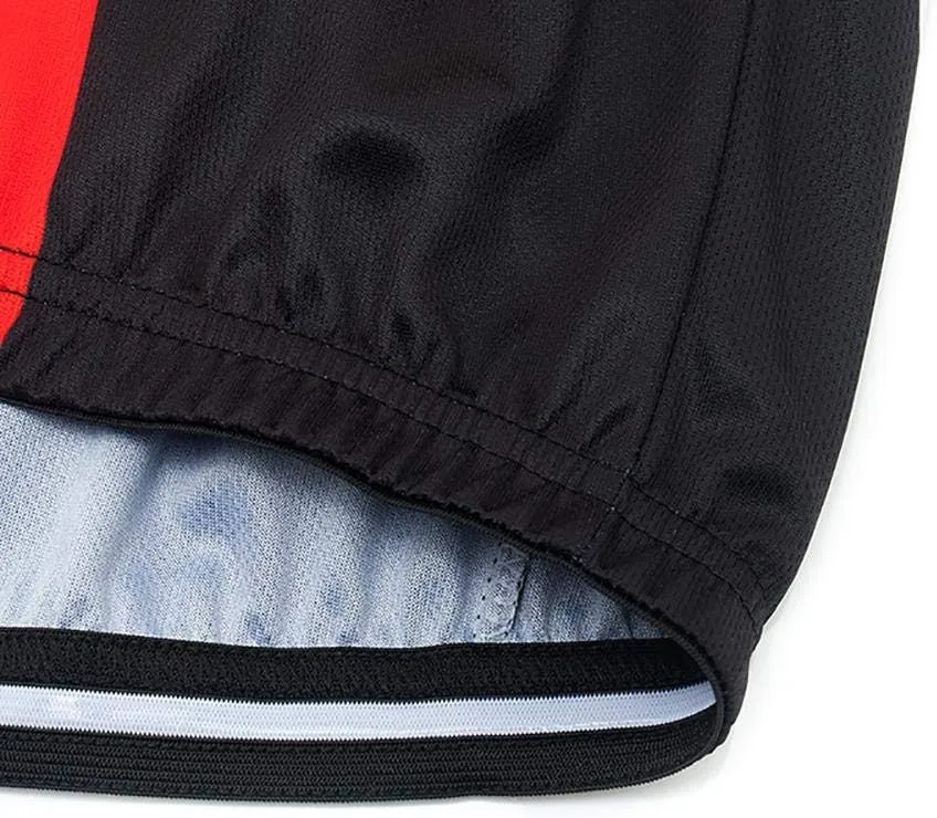 MOXILYN Men's Cycling Jersey Bike Clothing Set Full Zipper Breathable Quick-Dry Shirt   Cycling Bibs with 20D Padded