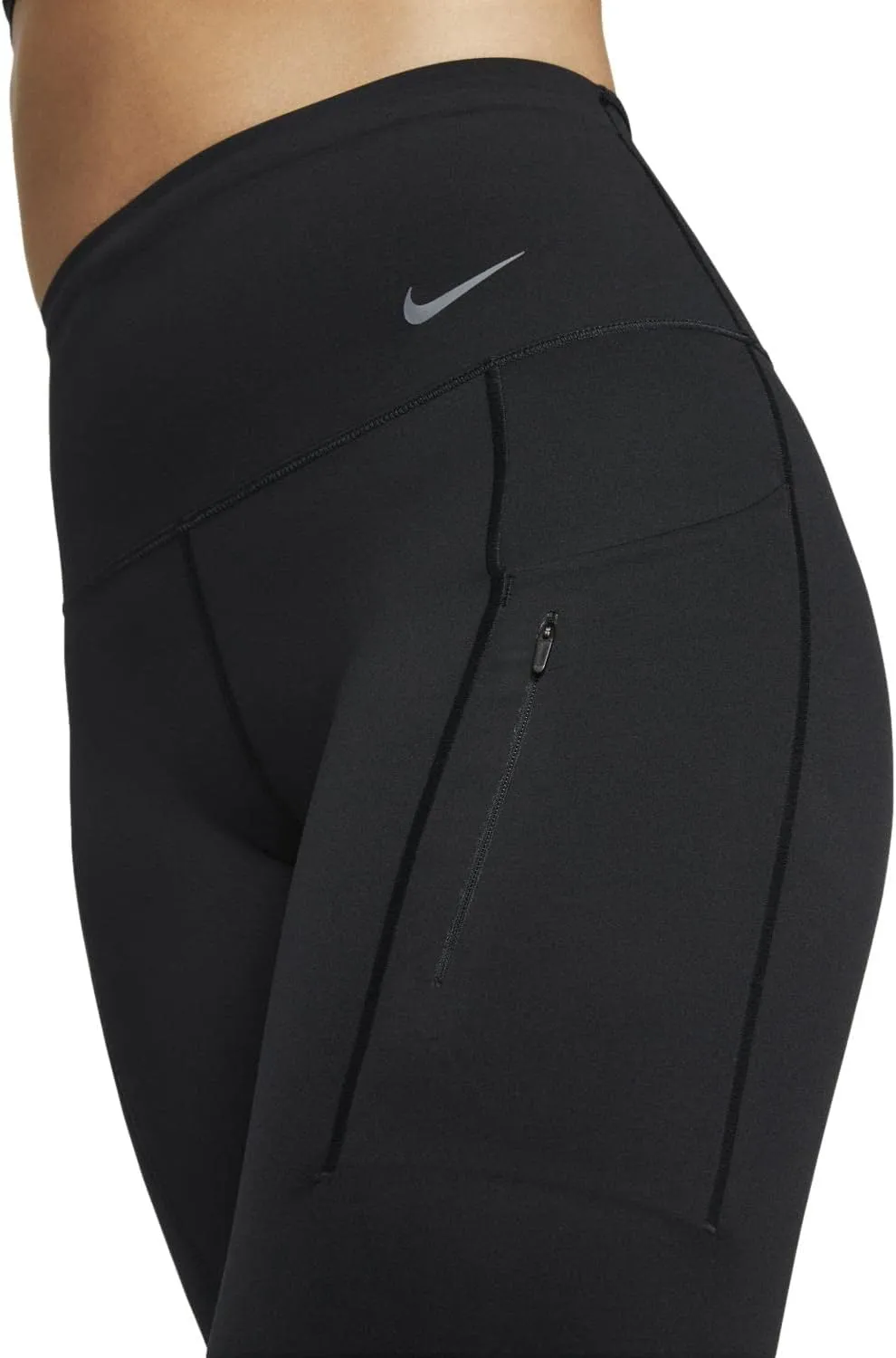Nike Go Women's Firm-Support High-Waisted 7/8 Leggings with Pockets