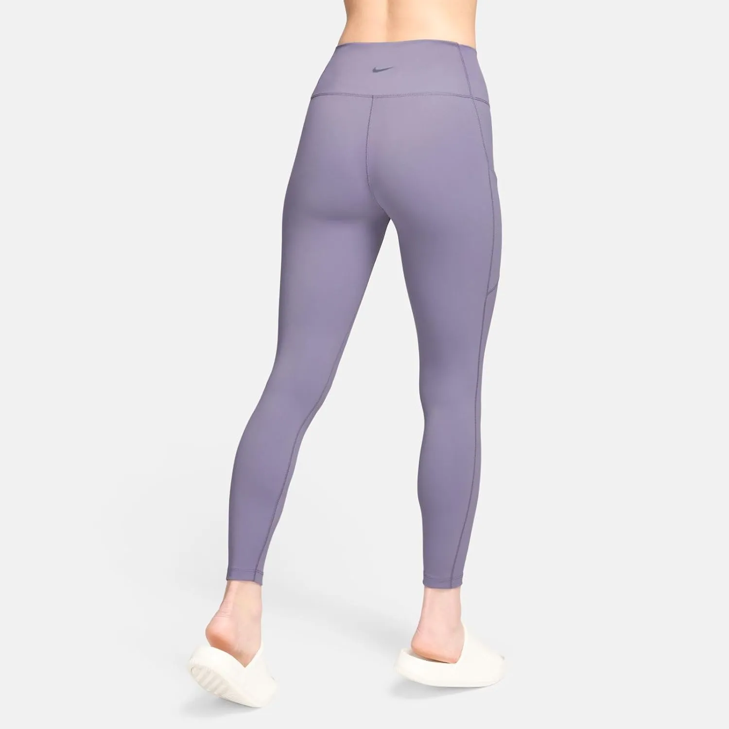 Nike One Women's High-Waisted 7/8 Leggings with Pockets (FN3241-509, Daybreak/Black)