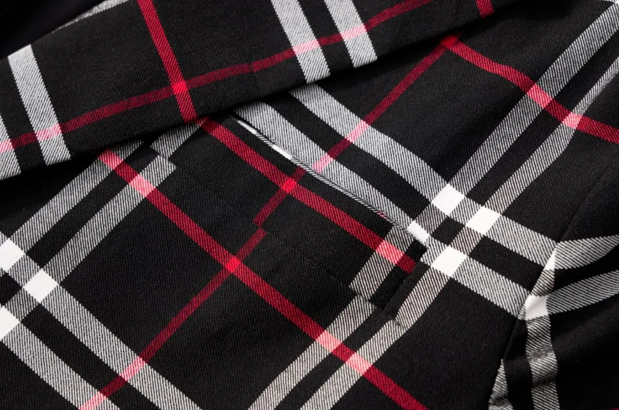 NOVOCCT Men's Plaid Slim Fit Blazer Jacket, Lightweight 2-Button Casual Sport Coat, Formal & Everyday Blazer for Men
