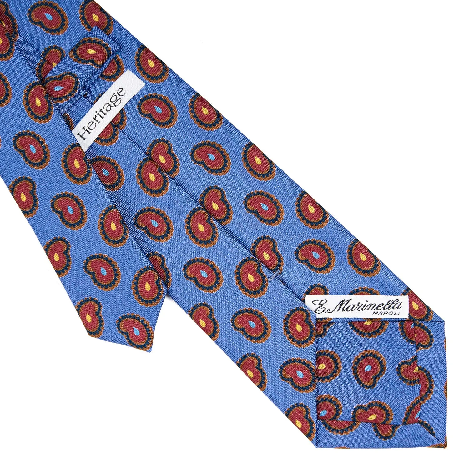 POWDER BLUE HERITAGE COLLECTION SILK TIE