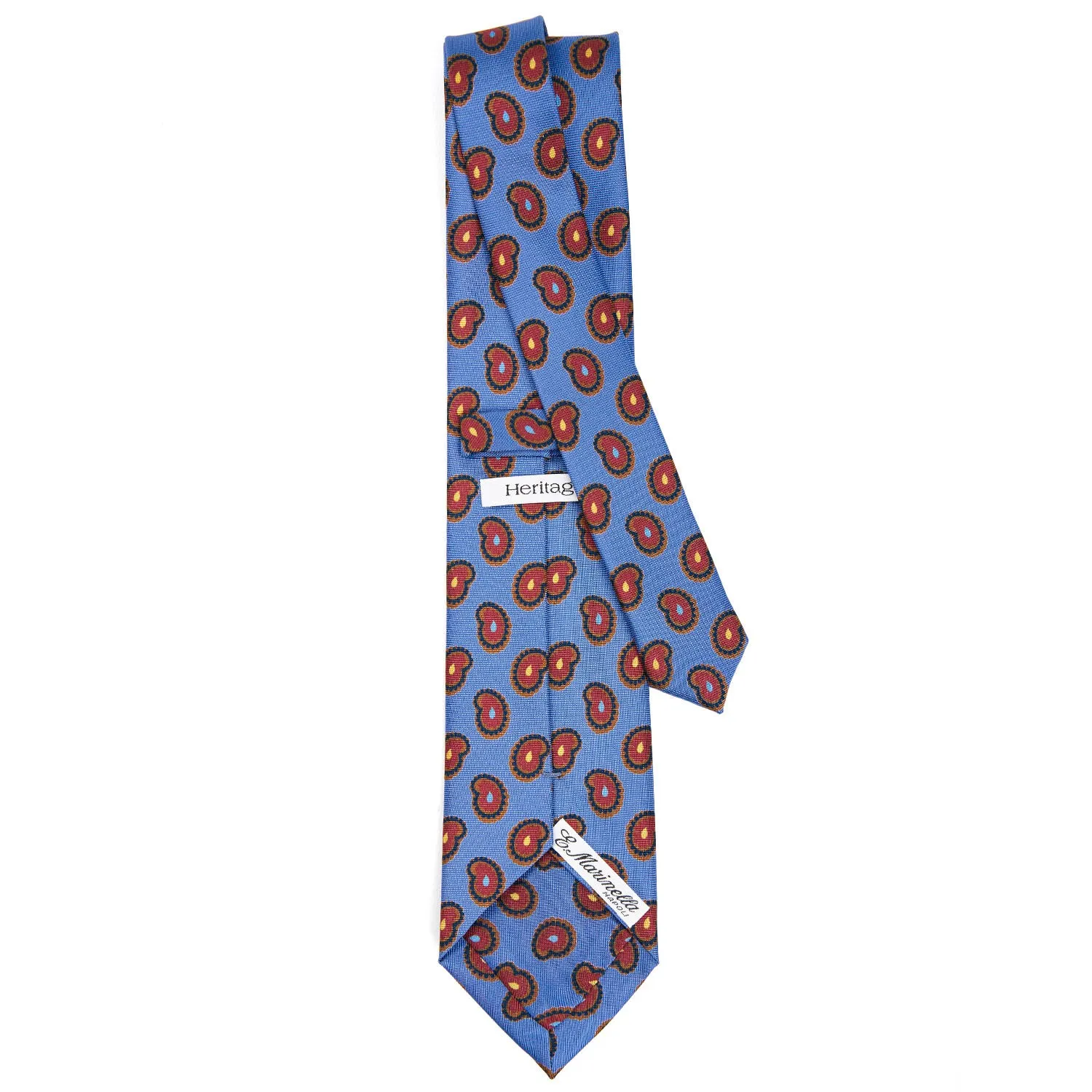 POWDER BLUE HERITAGE COLLECTION SILK TIE