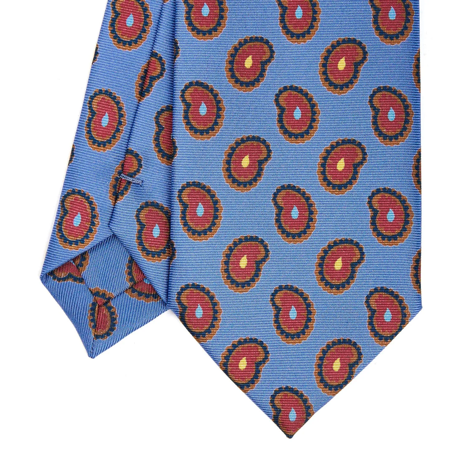 POWDER BLUE HERITAGE COLLECTION SILK TIE