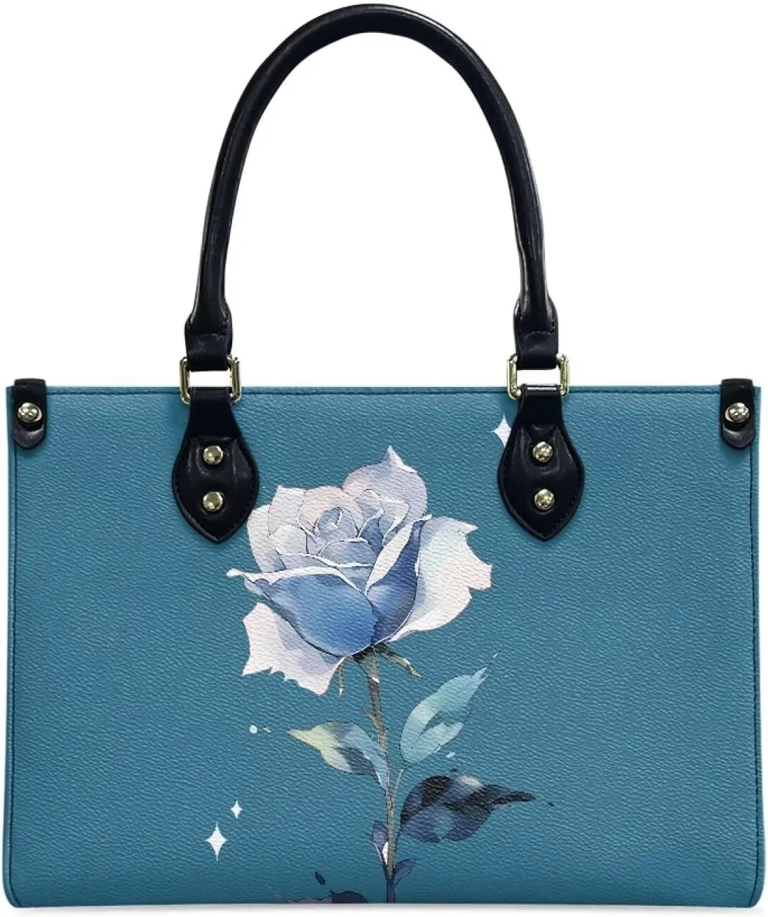 Purses and Handbag for Women Top Handle Tote Shoulder Bag Vegan Leather Satchel Purses for Travel Work Shopping