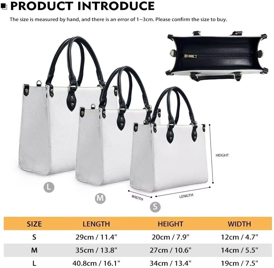 Purses and Handbag for Women Top Handle Tote Shoulder Bag Vegan Leather Satchel Purses for Travel Work Shopping