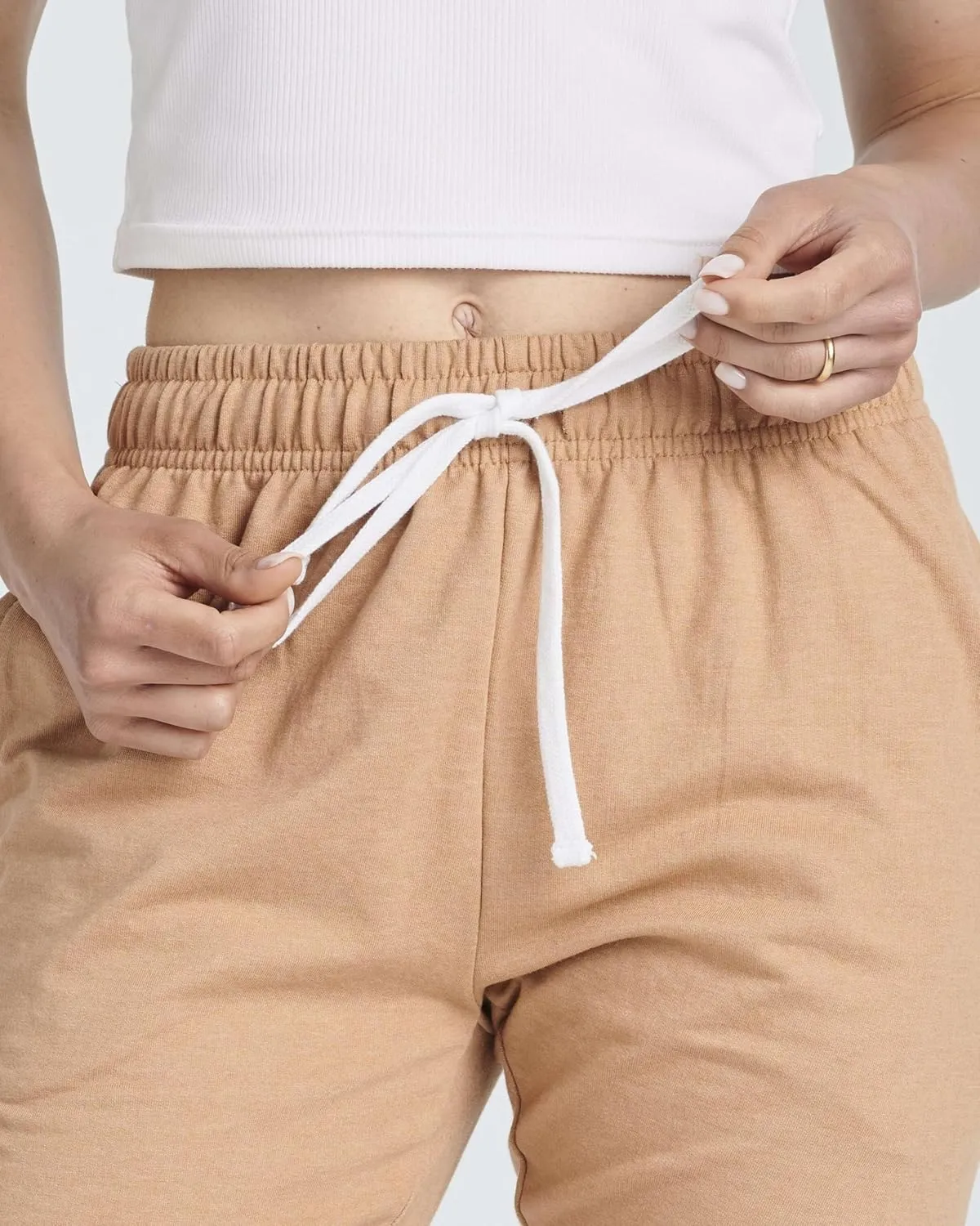 Real Essentials 3 Pack: Womens Cotton Terry Jersey 9" Bermuda Shorts Pockets-Casual Lounge Yoga (Available in Plus Size)