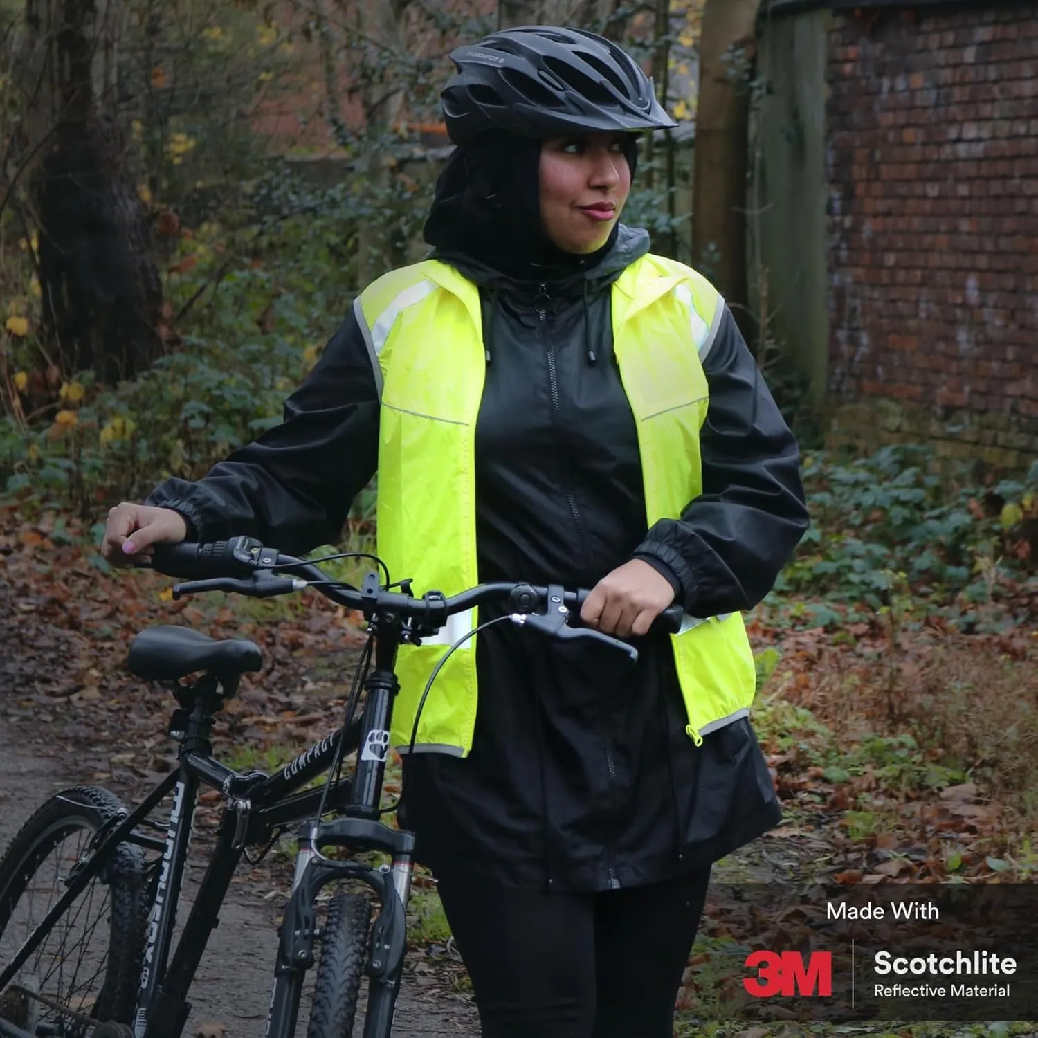 Salzmann High Visibility Cycling Vest | Reflective Cycling Gilet | Made with 3M Scotchlite