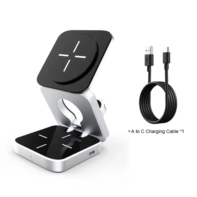 SavageBiz - 3 in 1 Wireless Charging Station
