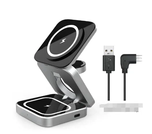 SavageBiz - 3 in 1 Wireless Charging Station