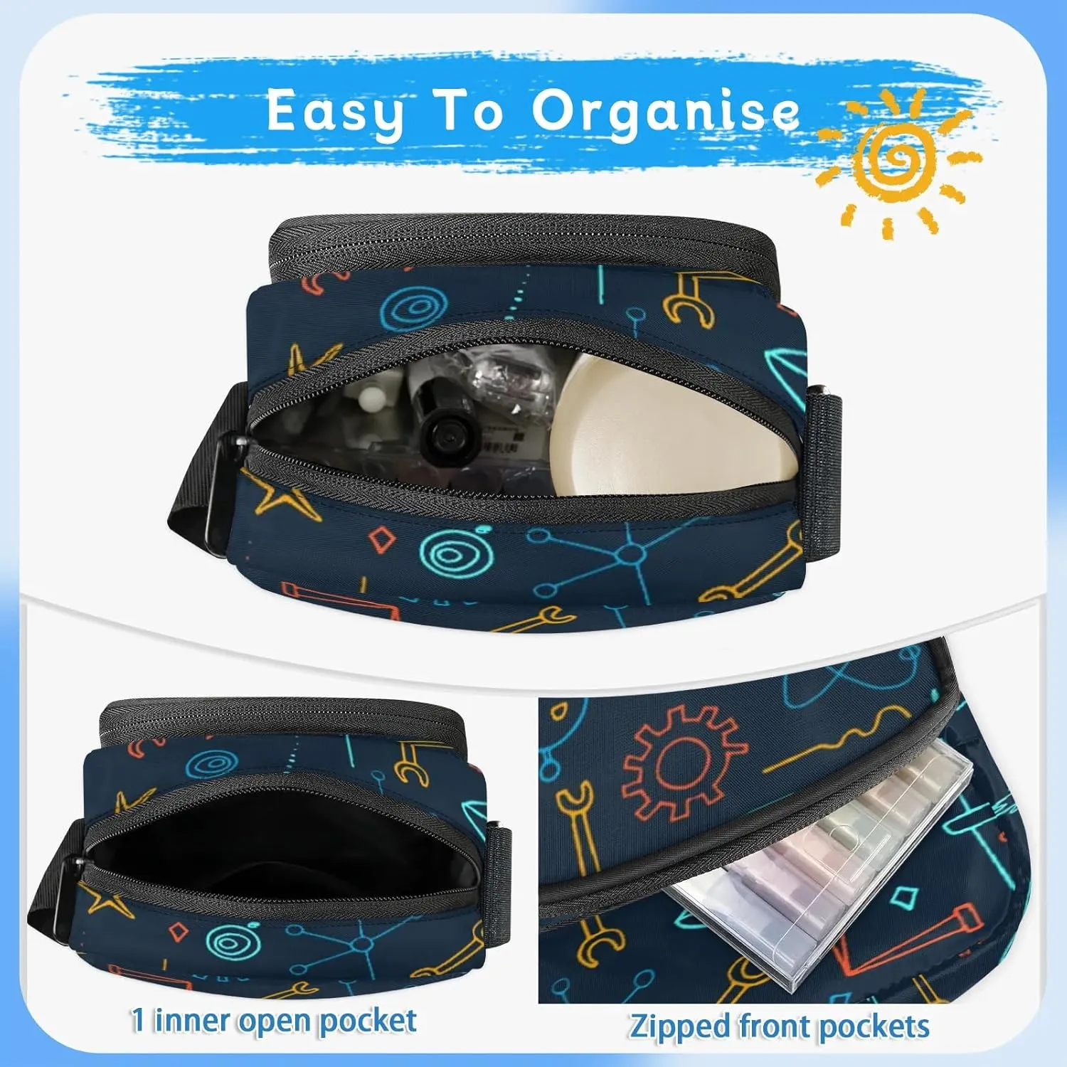 Small Crossbody Purses for Kids Age 4-12 Cute Little Messenger Bag Mini Shoulder Bag Wallet Purse for Boys Girls Travel