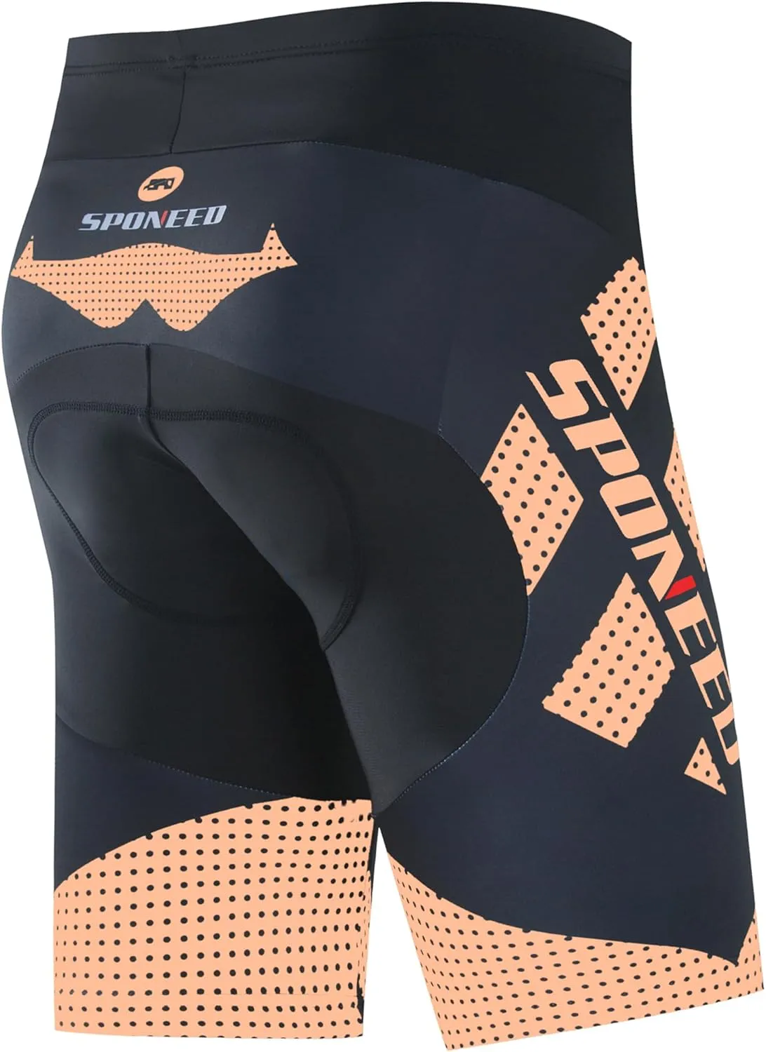 sponeed Men's Cycling Shorts Padded Bicycle Riding Pants Bike Biking Clothes Cycle Wear Tights