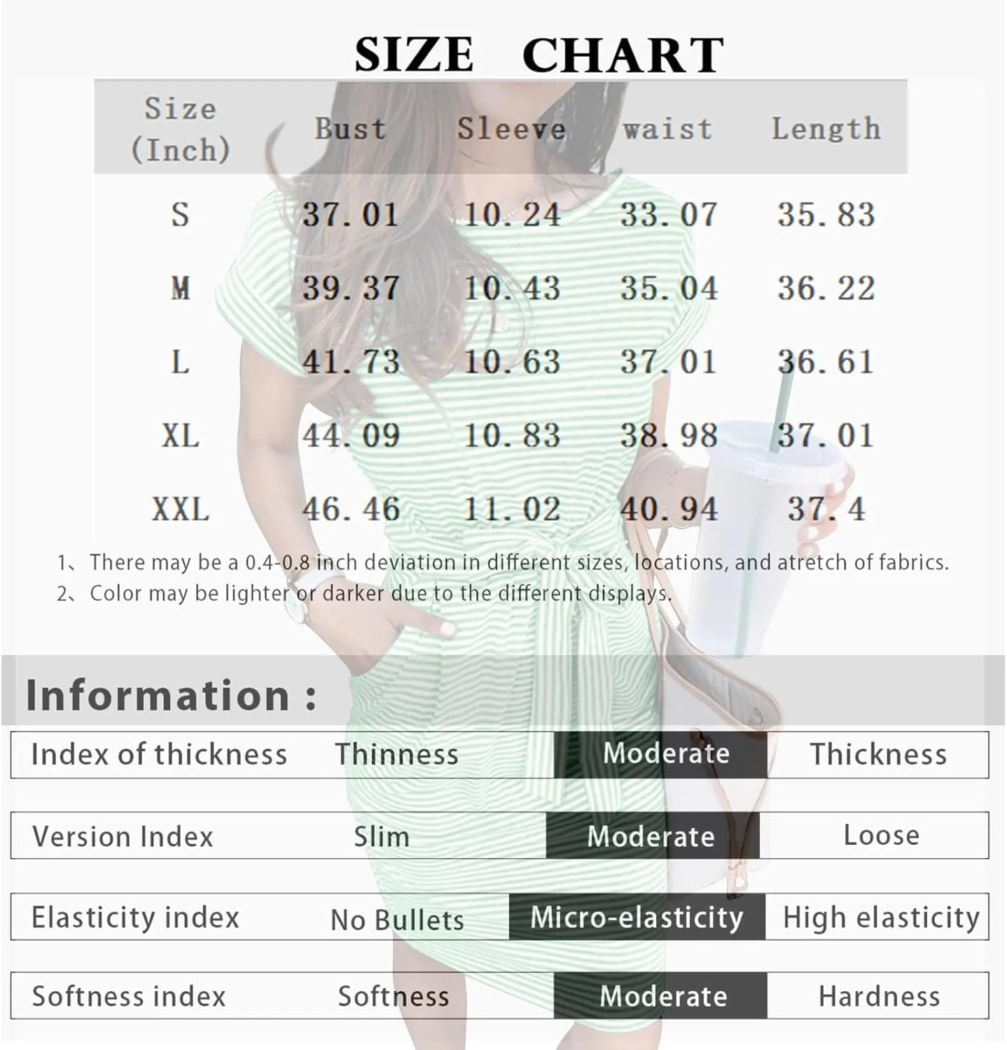 Striped Summer Dresses for Women 2025 Vacation Short Sleeve T Shirt Dress Casual Beach Tie Waist Mini Dress w/Pockets
