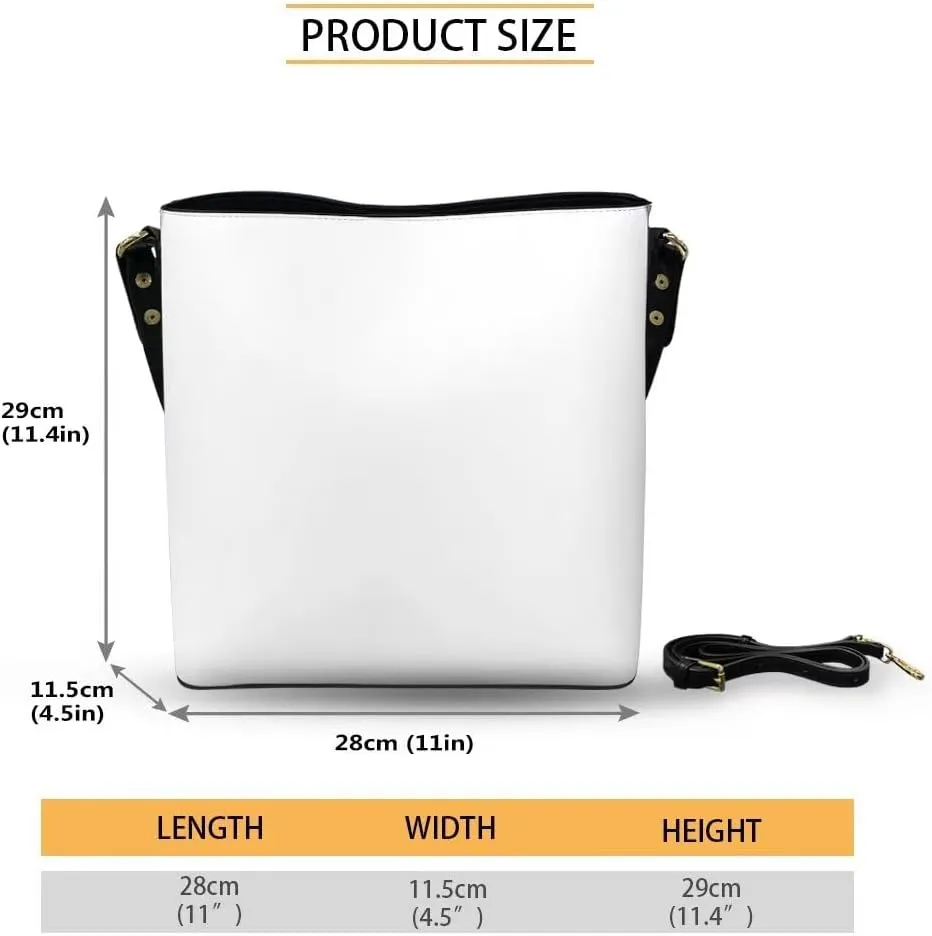 Travel Tote Bags for Women Ladies PU Leather Shoulder Handbags with Pockets Hobo Bucket Bags Crossbody Purse