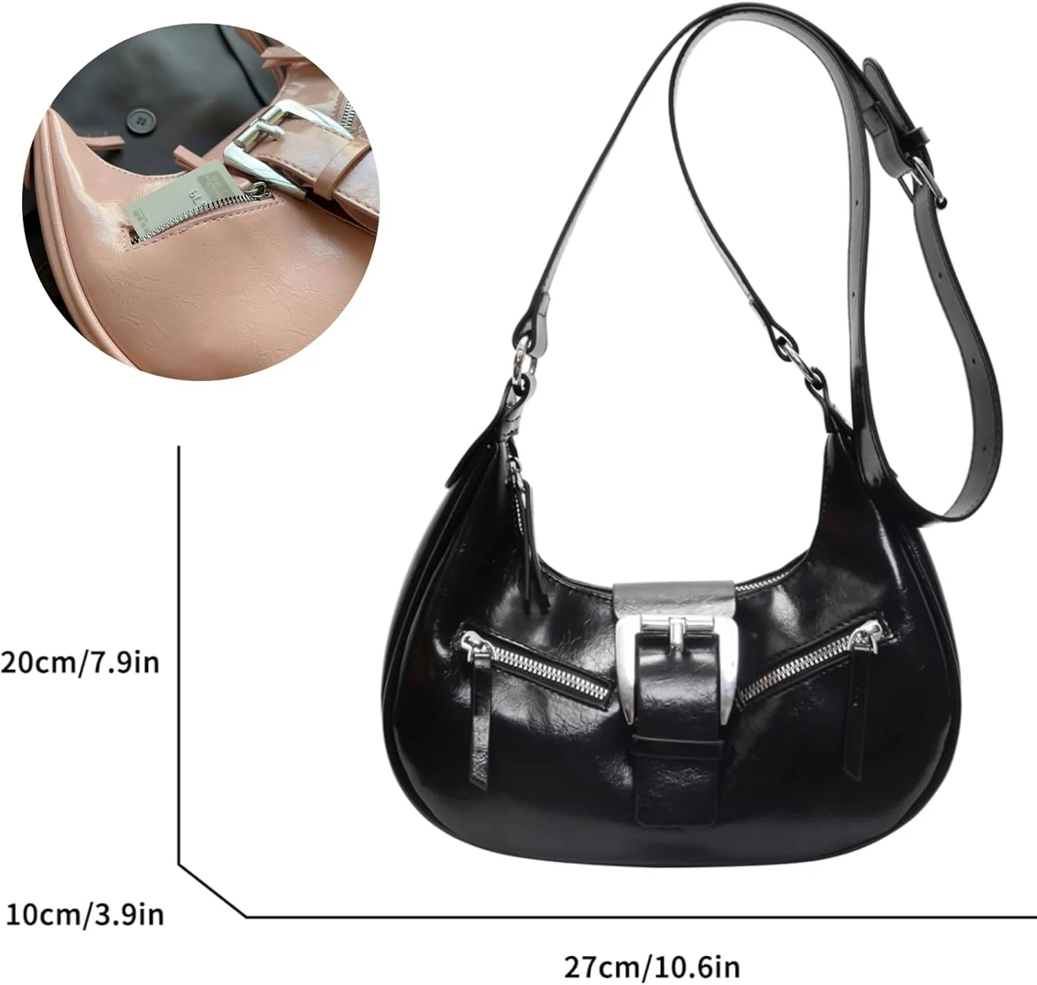 Trendy Shoulder Crossbody Bag for women,Cute Hobo Purse Tote Handbags Clutch Designer