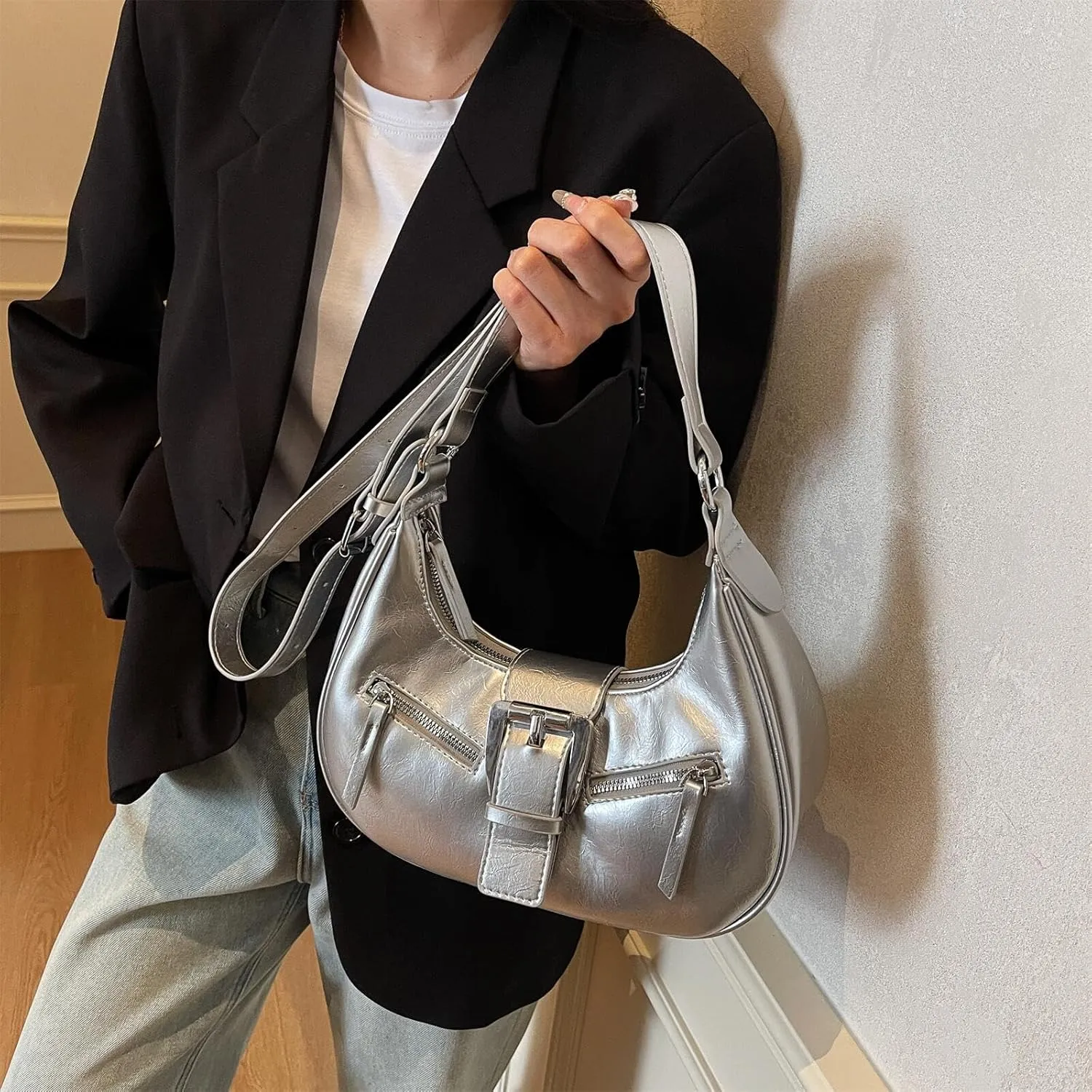 Trendy Shoulder Crossbody Bag for women,Cute Hobo Purse Tote Handbags Clutch Designer