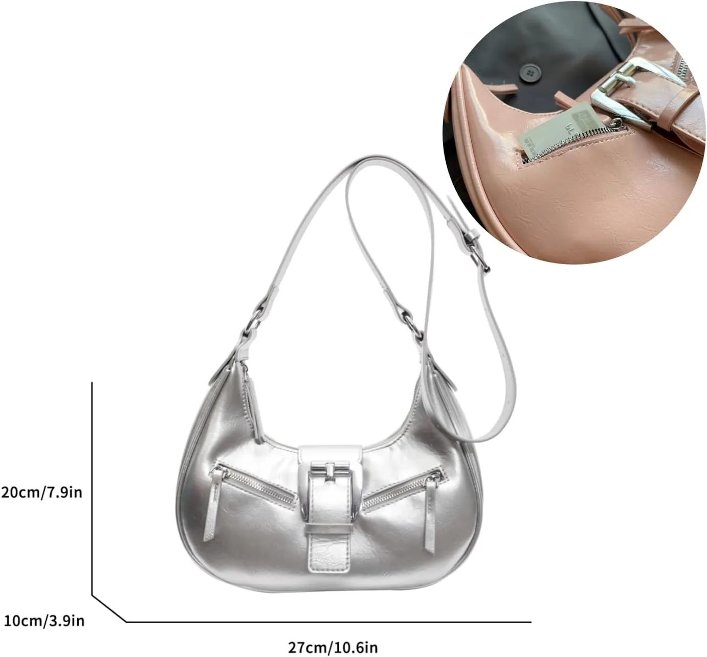 Trendy Shoulder Crossbody Bag for women,Cute Hobo Purse Tote Handbags Clutch Designer