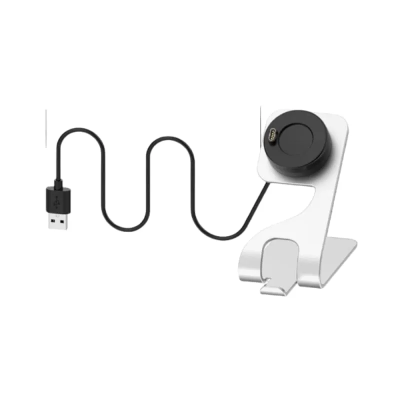 USB Dock Charging Stand for Garmin Forerunner 745/Venu Sq/Vivoactive 3, 4, 4s/fenix 6, 6S, 6X,  5,  5S 5X