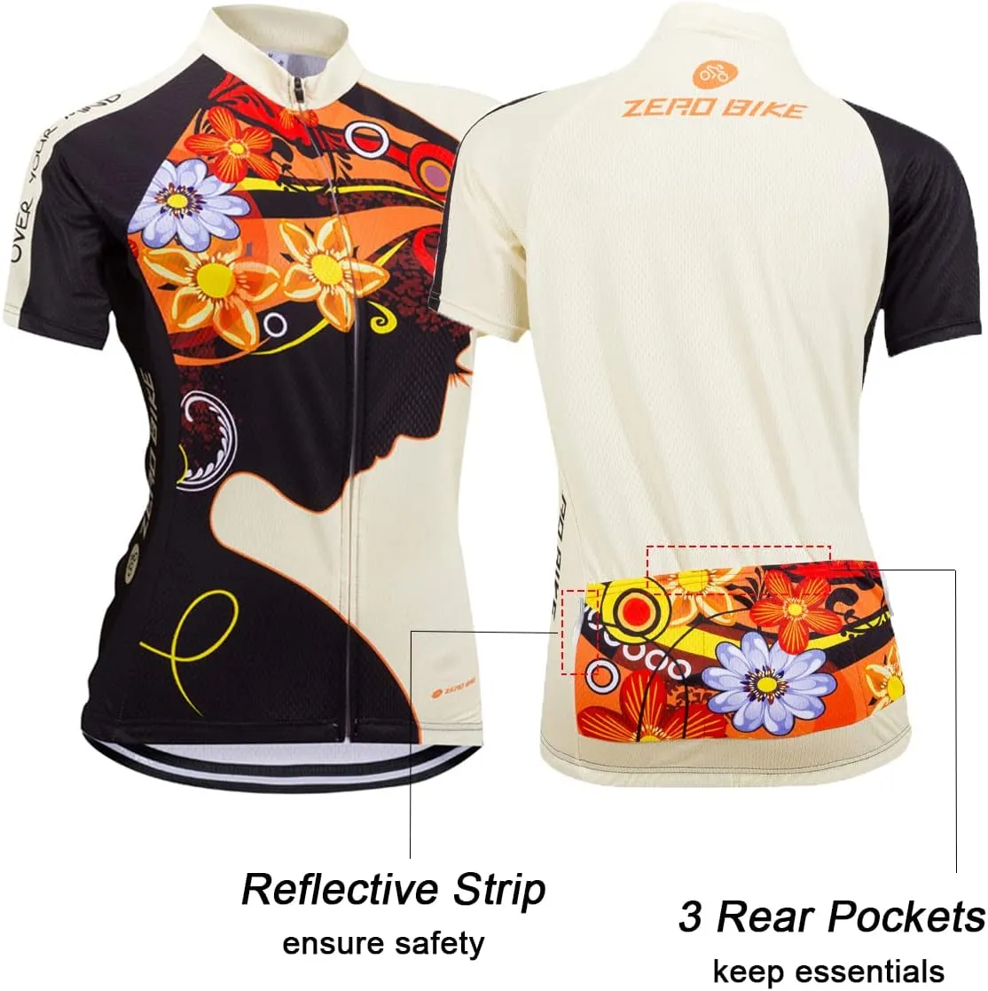 Women Short Sleeve Cycling Jersey Jacket Cycling Shirt Quick Dry Breathable Mountain Clothing Bike Top