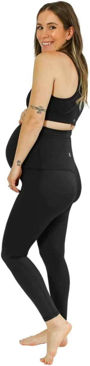Womens Active Maternity to Postpartum Leggings with Pockets