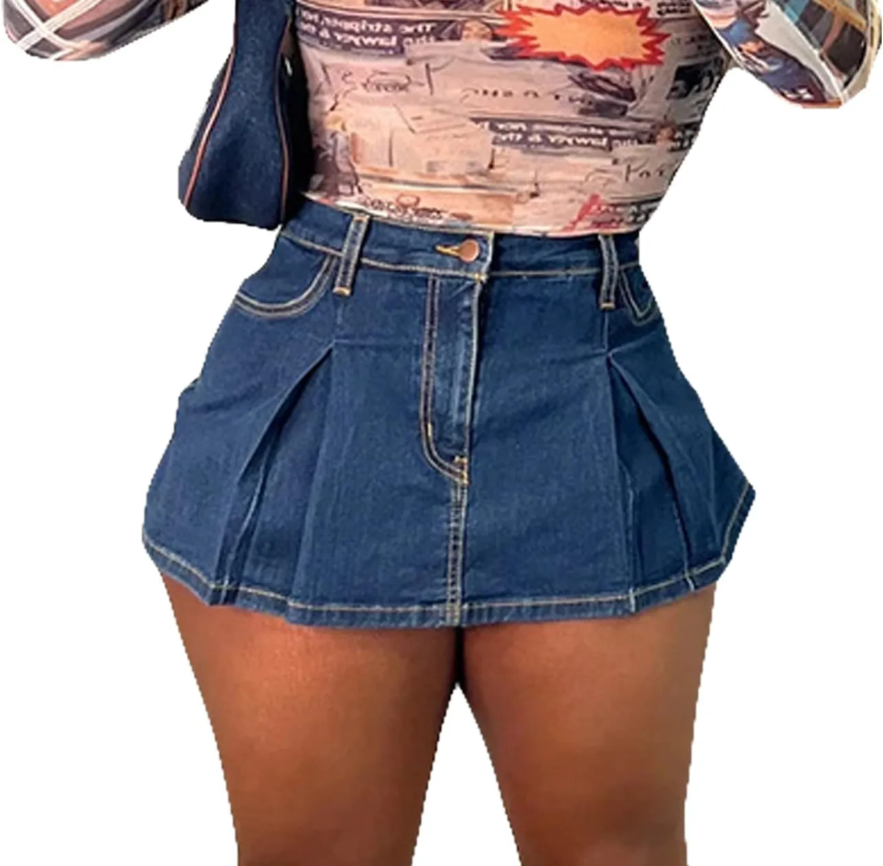 Womens Denim Shorts Ripped Summer Casual Jean Hot Short High Waisted Sexy Y2k Bodycorn Pants with Pockets
