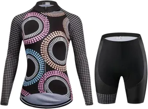 Women's Long Sleeve Cycling Jersey Jacket Cycling Shirt Quick Dry Breathable Mountain Clothing Bike Top