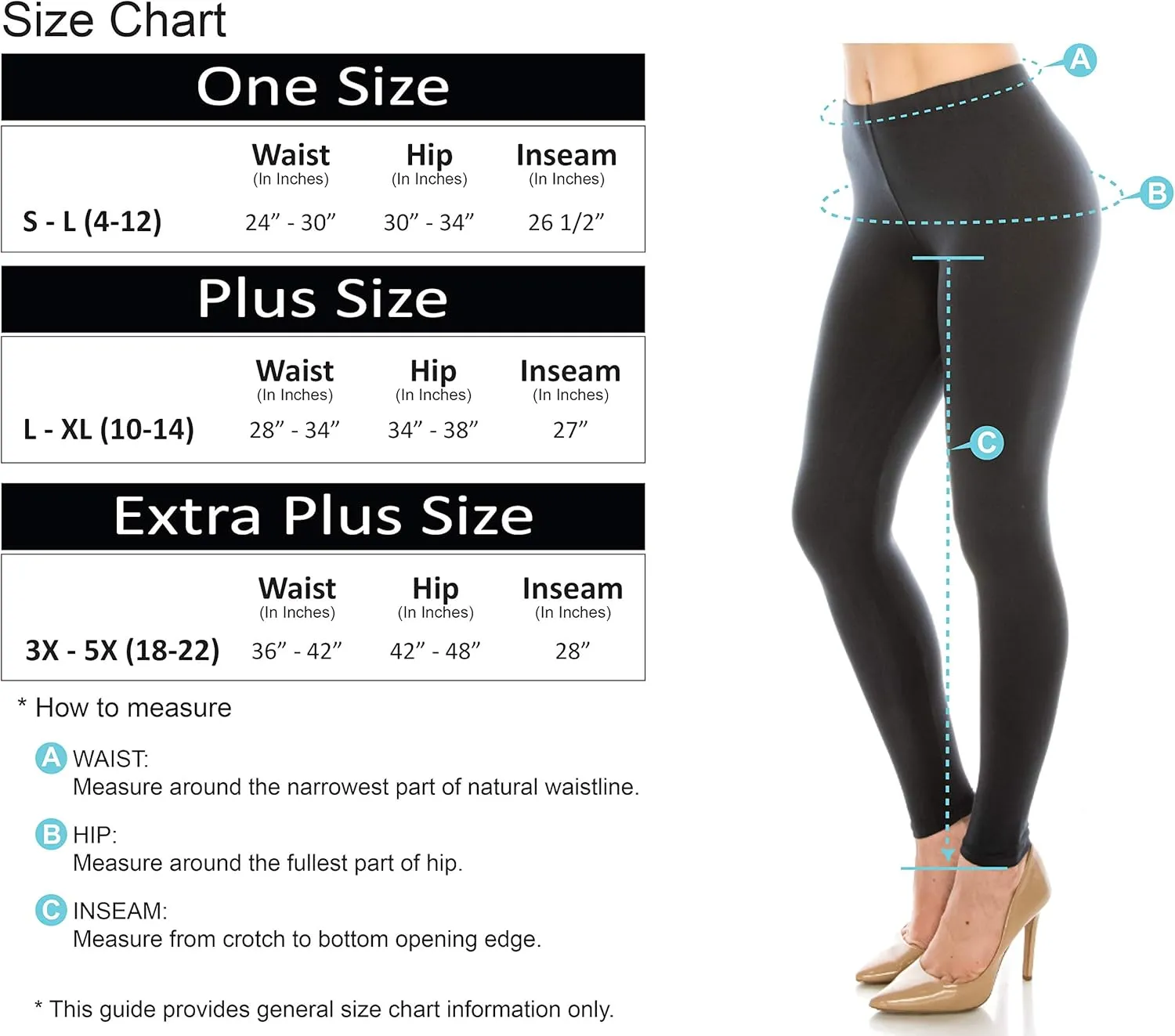 Women's Printed Fashion Leggings Ultra Soft Solid & Patterned - Regular/Plus Sizes