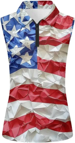 YEXIATODO Golf Sleeveless Tops for Women Racerback Summer Clothing Athletic Polo Golf Outfits Tennis Tank Top,XS-2XL