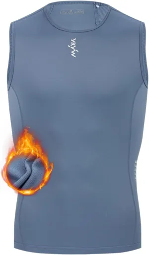 YKYWBIKE Men's Cycling Base Layer Sleeveless Cycling Jersey Men Quick Dry Bicycle Undershirt Mesh Bike Base Layer Vests
