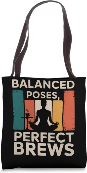 Yoga And Coffee Lover Zen Meditation Yoga Instructor Tote Bag