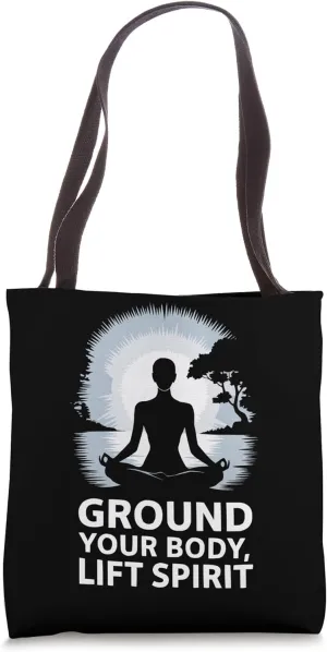 Yoga And Nature Lover Zen Meditation Yoga Instructor Tote Bag
